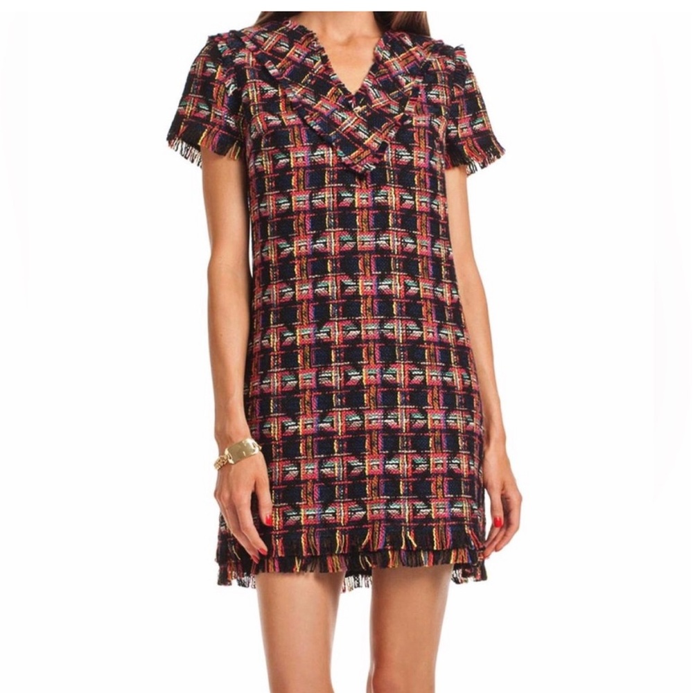 Trina Turk Leann Tweed Dress. Women’s Size: 4.